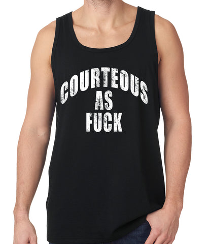 Courteous As Fuck Tank Top