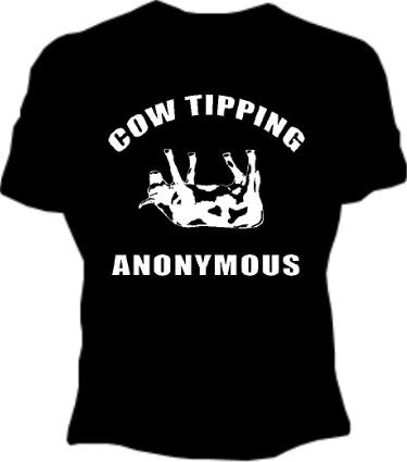 Cow Tipping Anonymous  Girls T-Shirt