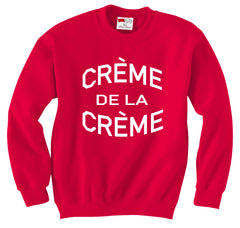 Crème De La Crème Crew Neck Sweatshirt