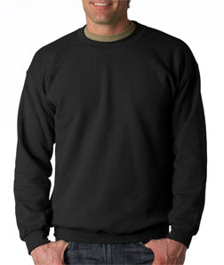 Crew Neck Sweatshirts For Men & Women - Crewneck Sweatshirt (Black)