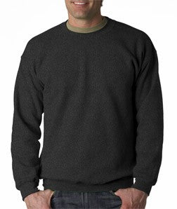 Crew Neck Sweatshirts For Men & Women - Crewneck Sweatshirt (Dark Charcoal Grey)