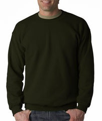 Crew Neck Sweatshirts For Men & Women - Crewneck Sweatshirt (Forest Green)