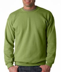 Crew Neck Sweatshirts For Men & Women - Crewneck Sweatshirt (Kiwi Green)