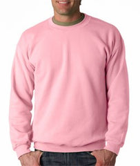 Crew Neck Sweatshirts For Men & Women - Crewneck Sweatshirt (Light Pink)