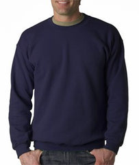 Crew Neck Sweatshirts For Men & Women - Crewneck Sweatshirt (Navy Blue)