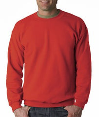 Crew Neck Sweatshirts For Men & Women - Crewneck Sweatshirt (Paprika Red)