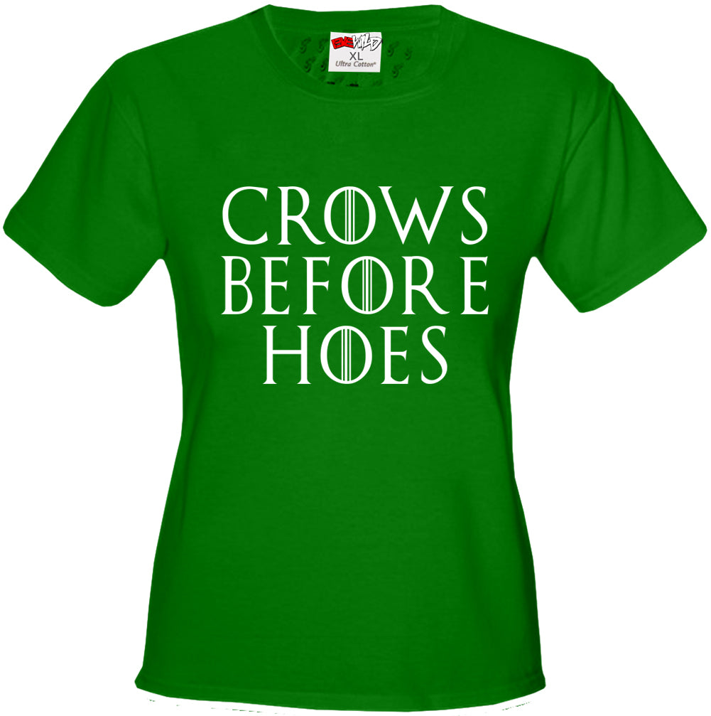 Crows Before Hoes Girl's T-Shirt