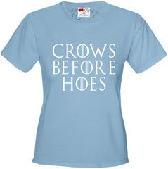 Crows Before Hoes Girl's T-Shirt