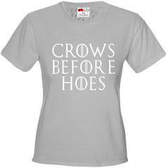 Crows Before Hoes Girl's T-Shirt