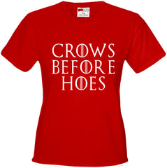 Crows Before Hoes Girl's T-Shirt