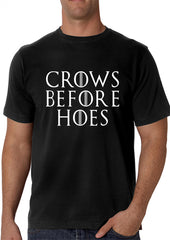 Crows Before Hoes  Men's T-Shirt