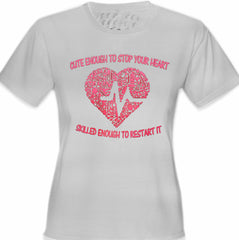 Cute Enough To Stop Your Heart Girl's T-Shirt