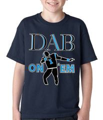 Dab On 'Em Football Player Kids T-shirt