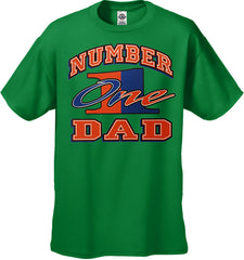 Dad T-Shirt - Number One Dad Men's T-Shirt