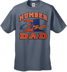 Dad T-Shirt - Number One Dad Men's T-Shirt