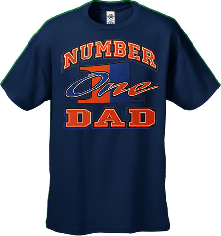 Dad T-Shirt - Number One Dad Men's T-Shirt