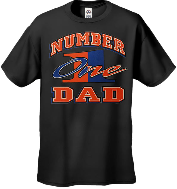 Dad T-Shirt - Number One Dad Men's T-Shirt