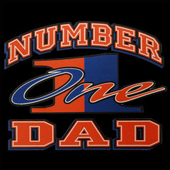 Dad T-Shirt - Number One Dad Men's T-Shirt