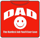 Dad The Hardest Job T-Shirt