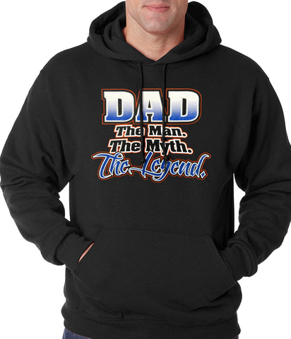 Dad The Man The Myth The Legend Adult Hoodie