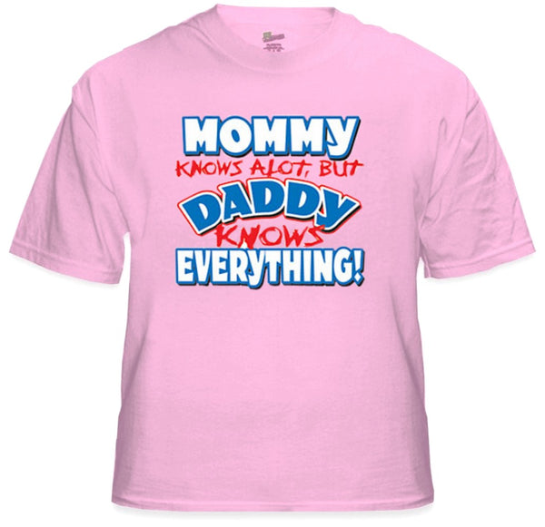 Daddy Knows Everything Kids T-Shirt (Clearance) –