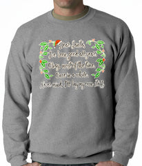 Dear Santa, I've Been Good Adult Crewneck