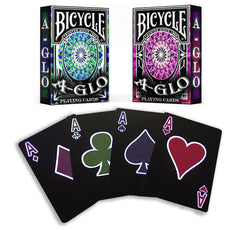 Deck of Ultra-Violet Glowing Playing Cards (Assorted Color)