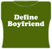Define Boyfriend Girls T-Shirt (Army)