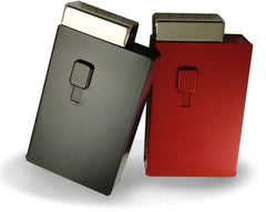 Deluxe Auto Dispenser Cigarette Case with Built-In Lighter