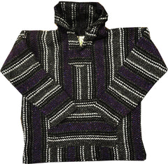 Deluxe Baja - Original Mexican Baja Hoodie (Black/Purple)