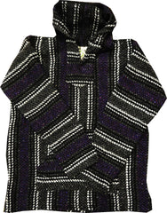 Deluxe Baja - Original Mexican Baja Hoodie (Black/Purple)
