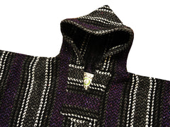 Deluxe Baja - Original Mexican Baja Hoodie (Black/Purple)