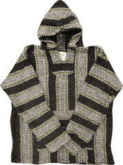 Deluxe Baja - Original Mexican Baja Hoodie (Grey/Green)