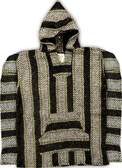 Deluxe Baja - Original Mexican Baja Hoodie (Grey/Green)