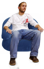 Deluxe Comfort Velvet Inflatable Adult Size Chair