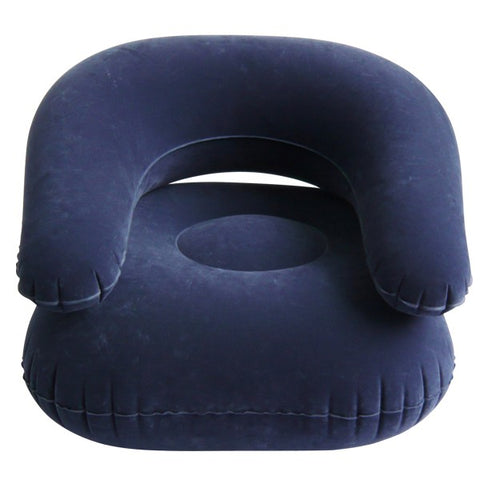 Deluxe Comfort Velvet Inflatable Adult Size Chair