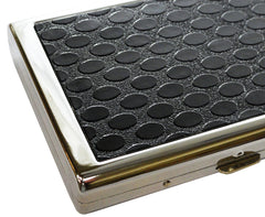 Designer Leather Full-Pack Cigarette Case (For Regular size & 100's)