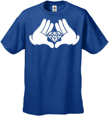 Diamond Cartoon Hands Men's T-Shirt