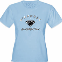 Diamonds Are A Girl's Best Friend Girl's T-Shirt