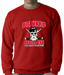Die Hard Devils Fan Hockey Crewneck Sweatshirt