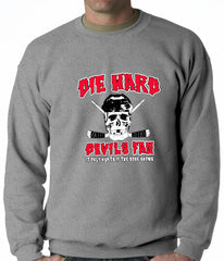 Die Hard Devils Fan Hockey Crewneck Sweatshirt