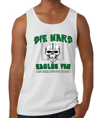 Die Hard Eagles Fan Football Tank Top