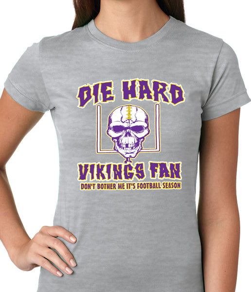 Die Hard Vikings Football Fan Girls T-shirt –
