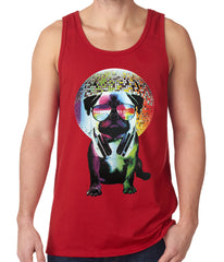 Disco Pug Tank Top