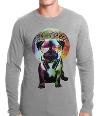 Disco Pug Thermal Shirt