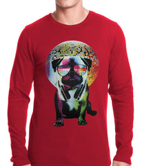 Disco Pug Thermal Shirt