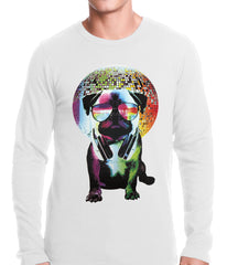 Disco Pug Thermal Shirt