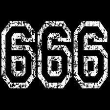 Distressed 666 Men's T-Shirt