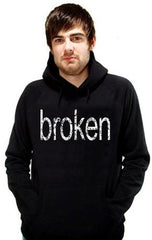 Distressed Broken Hoodie