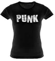 Distressed Punk Girls T-Shirt